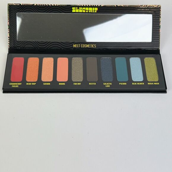 New In Box Melt Cosmetics Electrip Eyeshadow Palette Vibrant Makeup Powder NWT - Picture 3 of 6